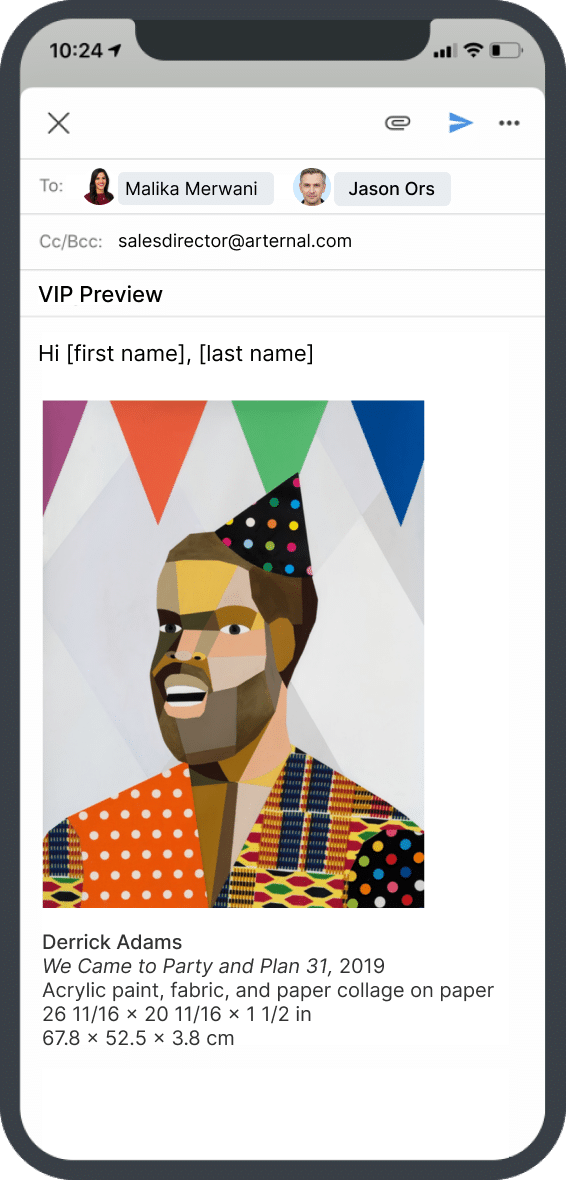 Smart Mail mobile compose